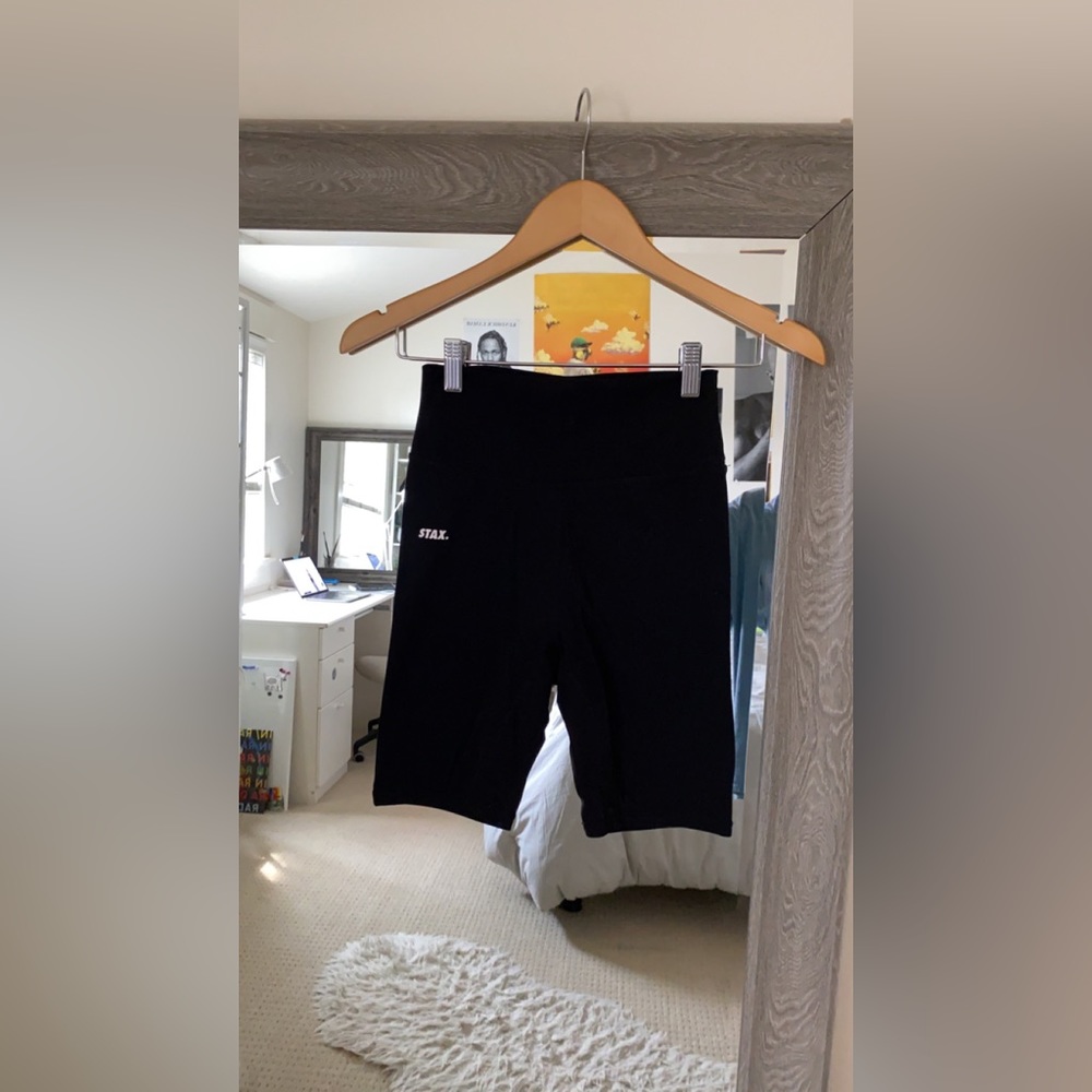 Stax ‘Best Black Bike Shorts’, black, size small